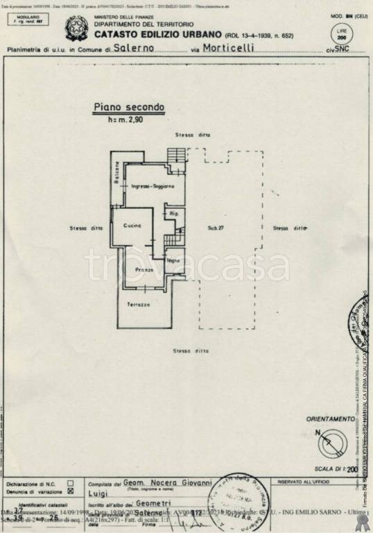 appartamento in vendita a Salerno in zona Mercatello