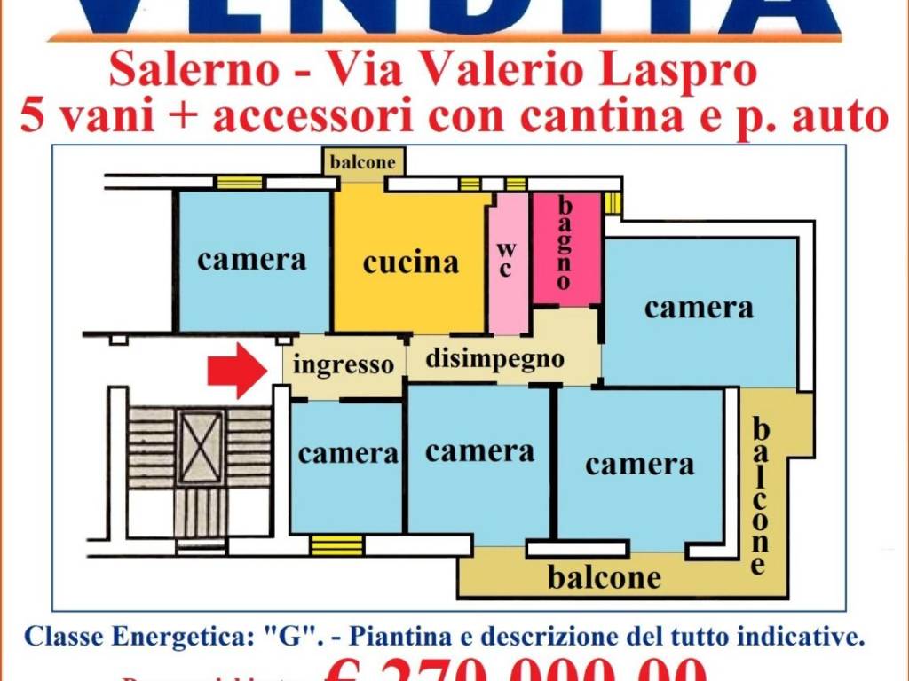 appartamento in vendita a Salerno