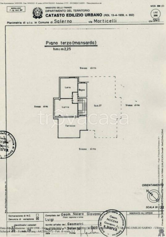 appartamento in vendita a Salerno in zona Mercatello
