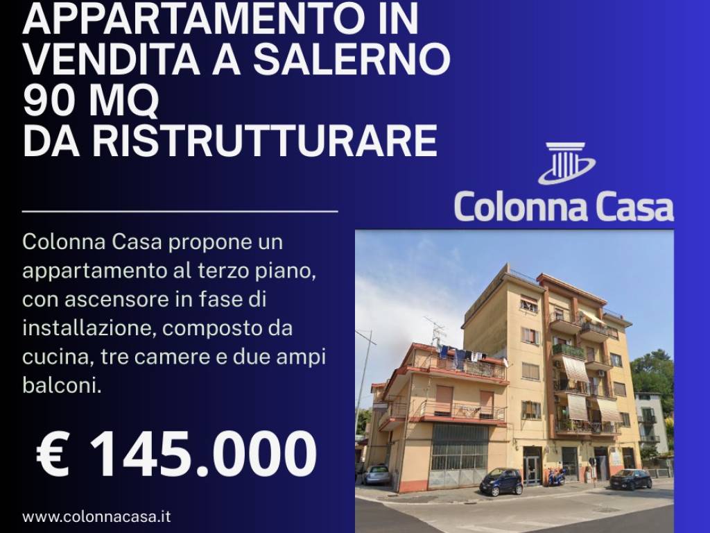 appartamento in vendita a Salerno in zona Ogliara