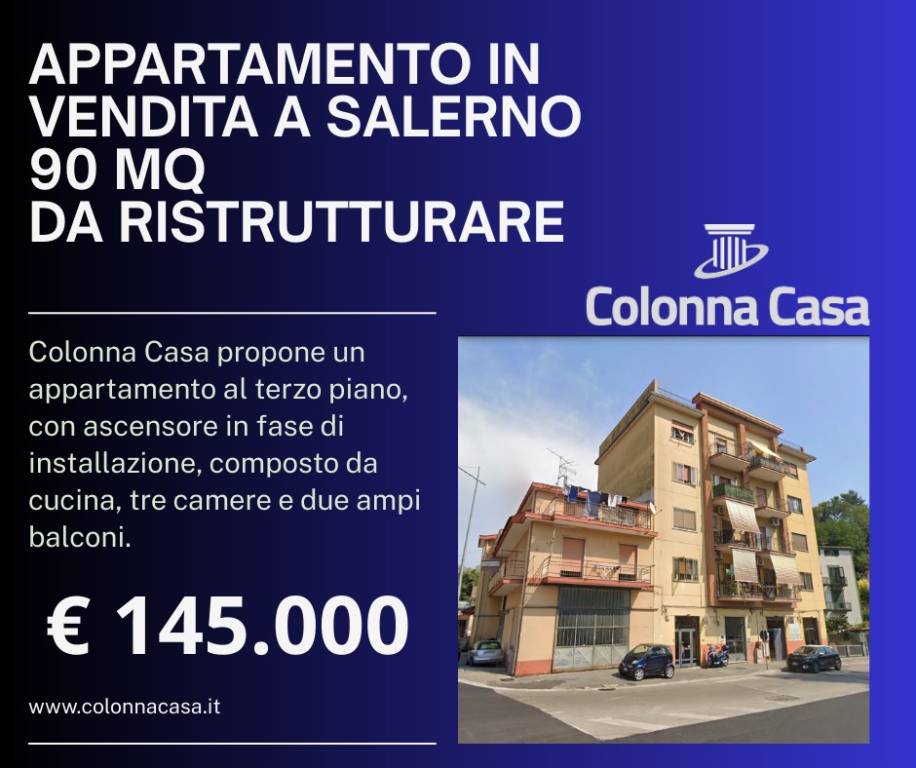 appartamento in vendita a Salerno in zona Matierno