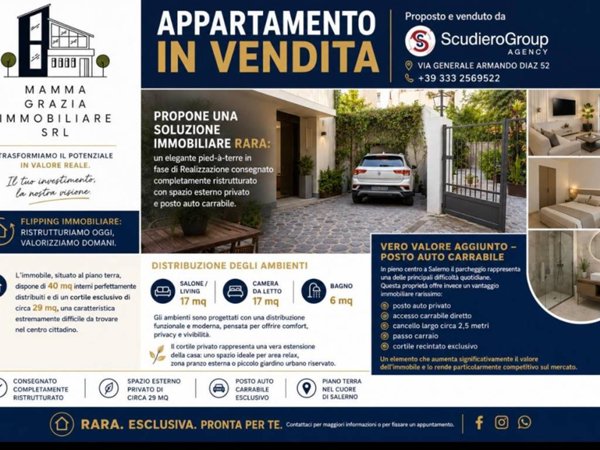 appartamento in vendita a Salerno in zona Centro Città