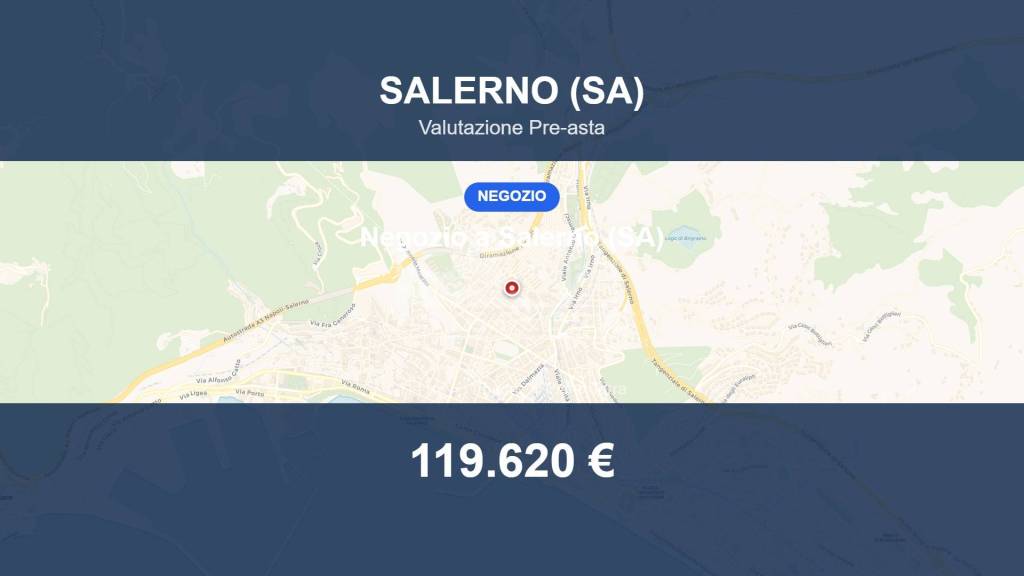 negozio in vendita a Salerno