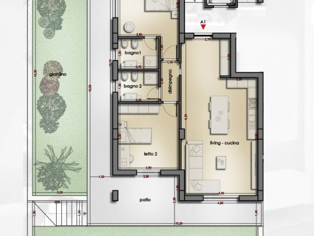 appartamento in vendita a San Cipriano Picentino