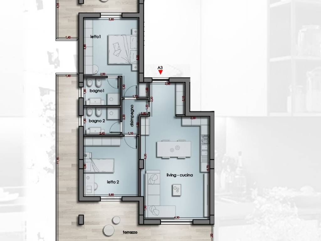 appartamento in vendita a San Cipriano Picentino