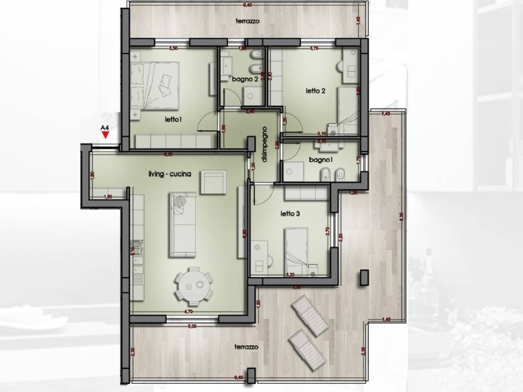 appartamento in vendita a San Cipriano Picentino