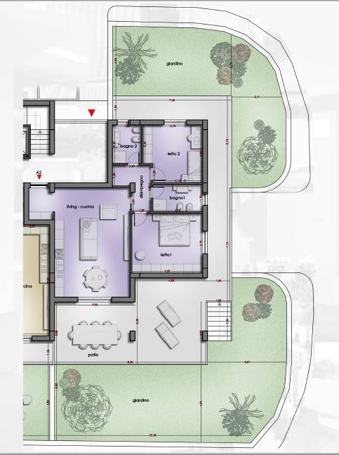 appartamento in vendita a San Cipriano Picentino in zona Campigliano