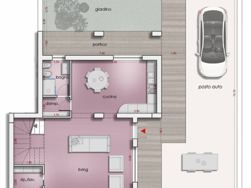 casa indipendente in vendita a San Cipriano Picentino in zona Pezzano