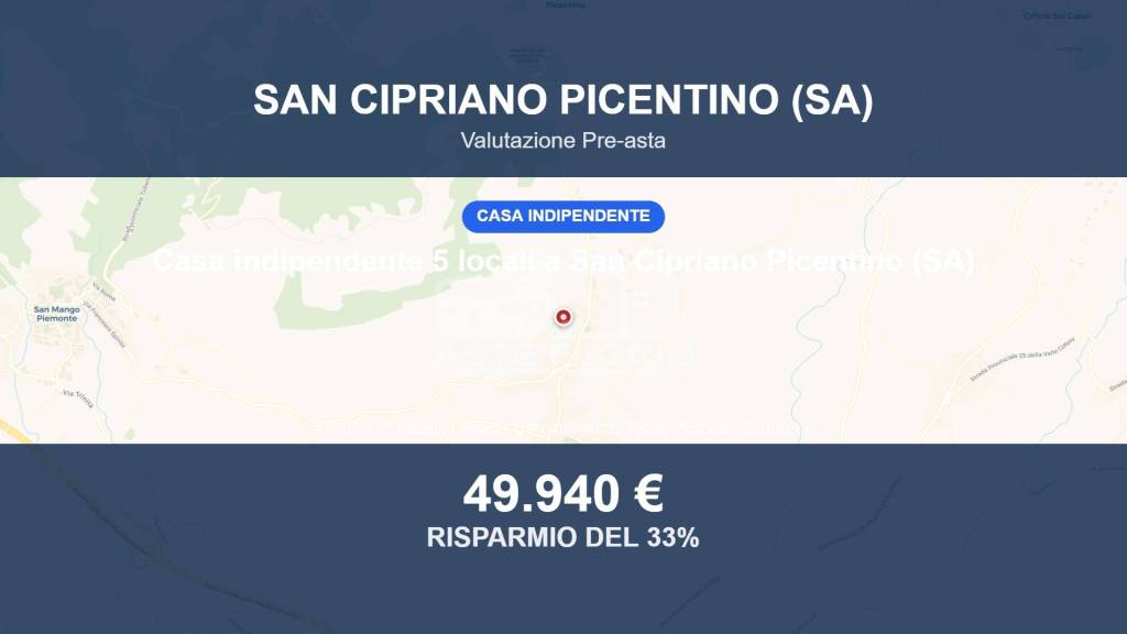 casa indipendente in vendita a San Cipriano Picentino in zona Pezzano