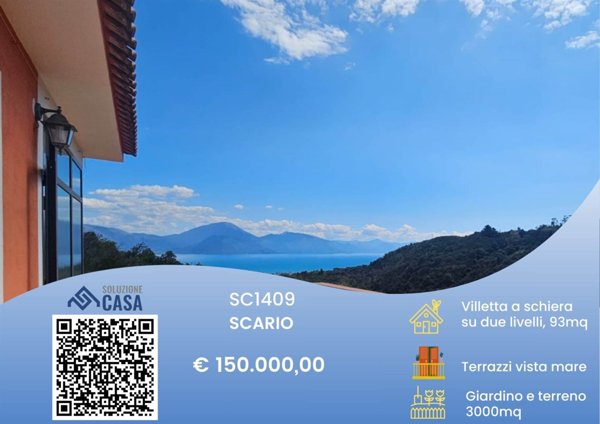 casa indipendente in vendita a San Giovanni a Piro in zona Scario