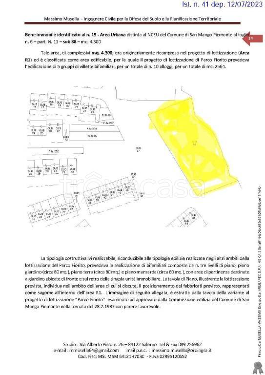 terreno agricolo in vendita a San Mango Piemonte
