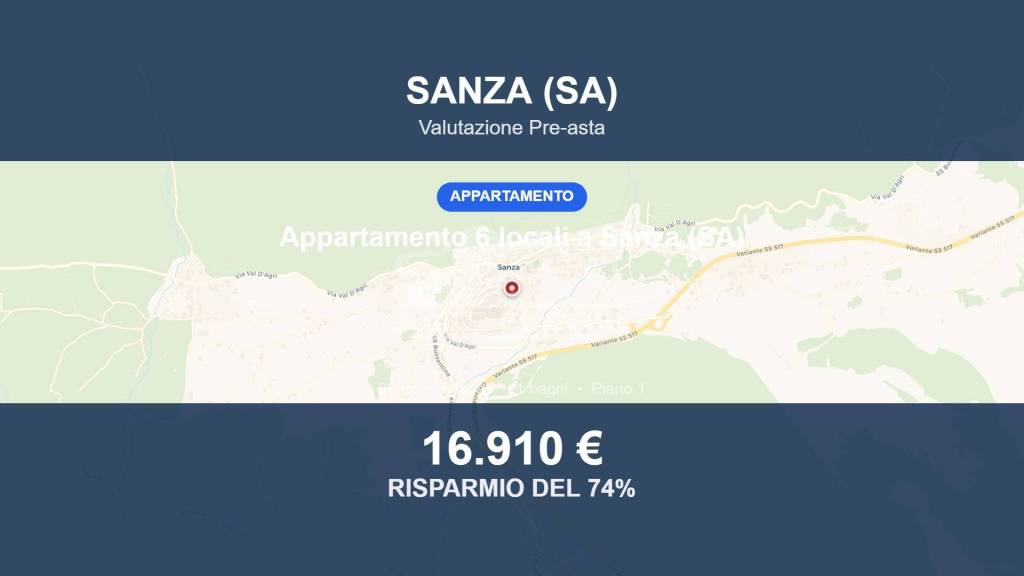 appartamento in vendita a Sanza