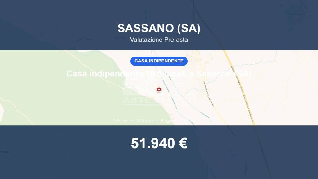 casa indipendente in vendita a Sassano