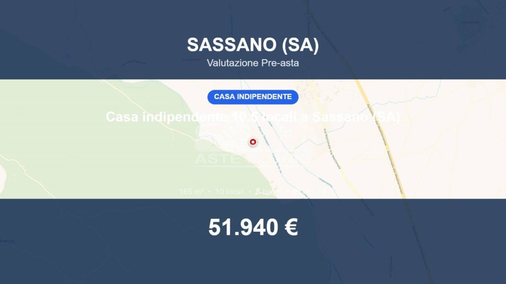 casa indipendente in vendita a Sassano in zona Caiazzano