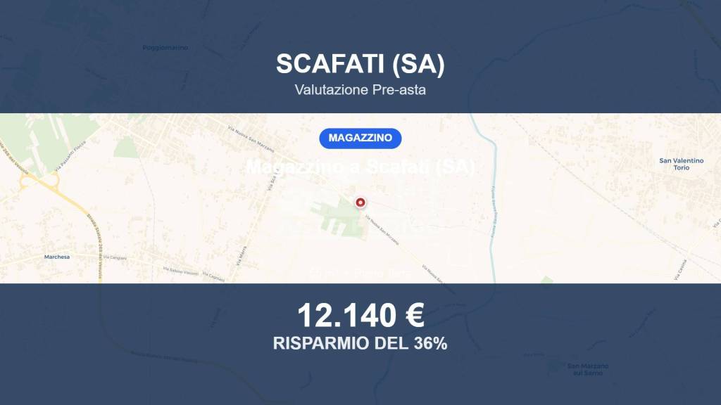 locale commerciale in vendita a Scafati