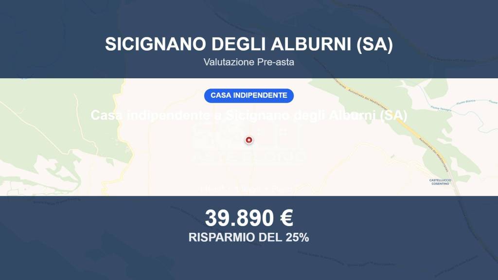 casa indipendente in vendita a Sicignano degli Alburni