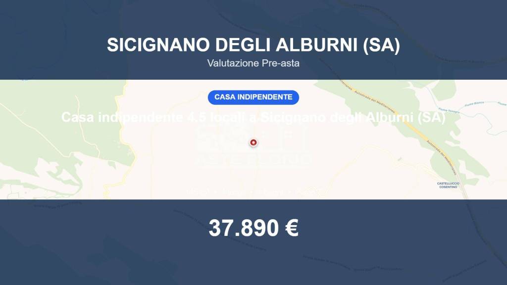 casa indipendente in vendita a Sicignano degli Alburni