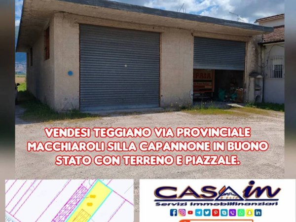 locale commerciale in vendita a Teggiano in zona Macchiaroli
