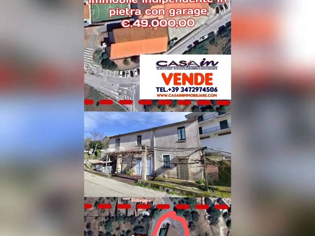 casa indipendente in vendita a Teggiano in zona Macchiaroli