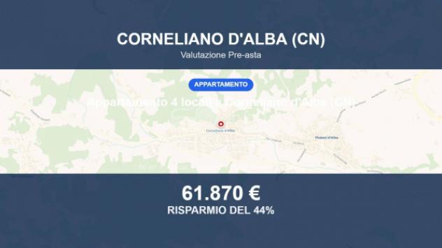 appartamento in vendita a Corneliano d'Alba