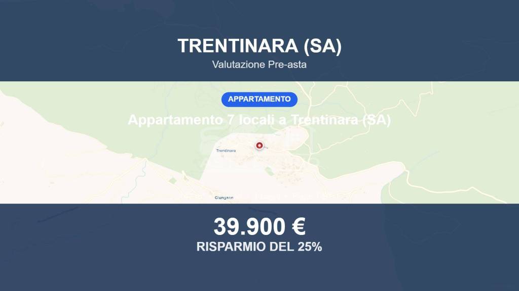 appartamento in vendita a Trentinara