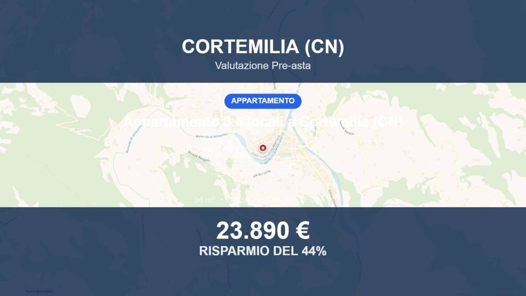 appartamento in vendita a Cortemilia
