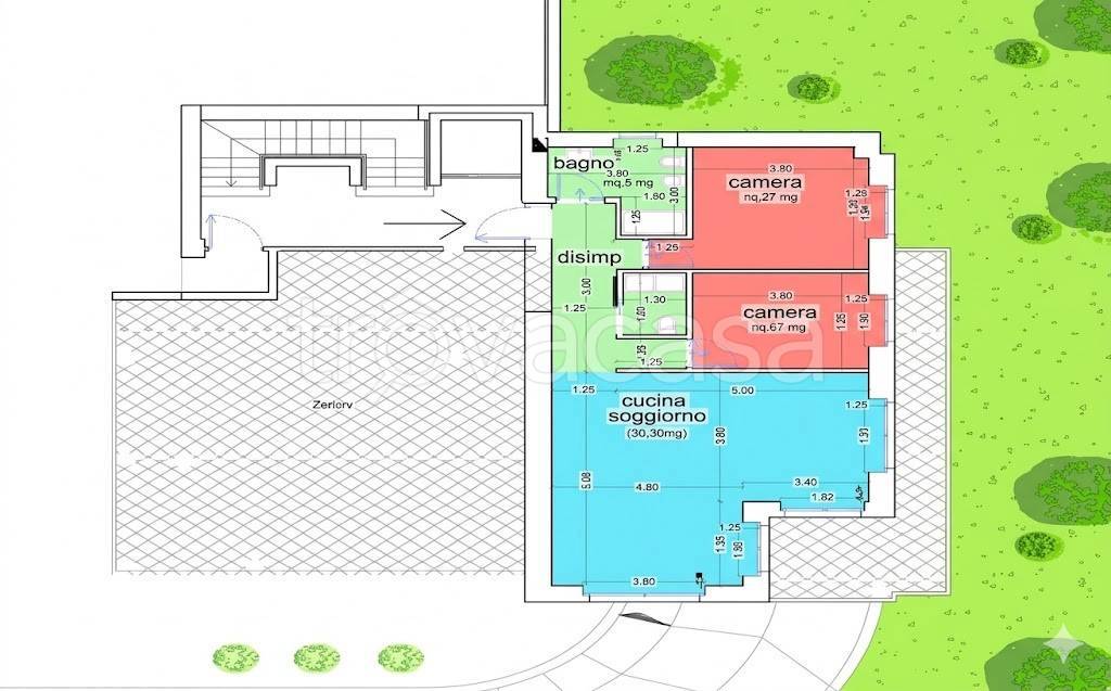 appartamento in vendita a Cuneo in zona Madonna dell'Olmo