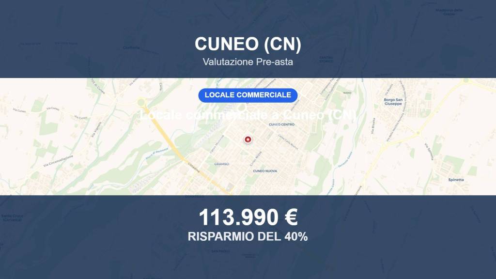 negozio in vendita a Cuneo in zona Ospedale
