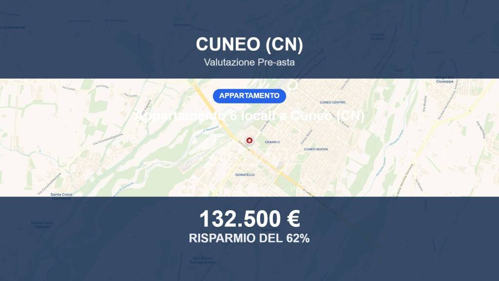 appartamento in vendita a Cuneo in zona San Rocco Castagnaretta