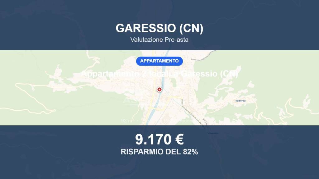 appartamento in vendita a Garessio